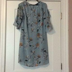 Flower print dress